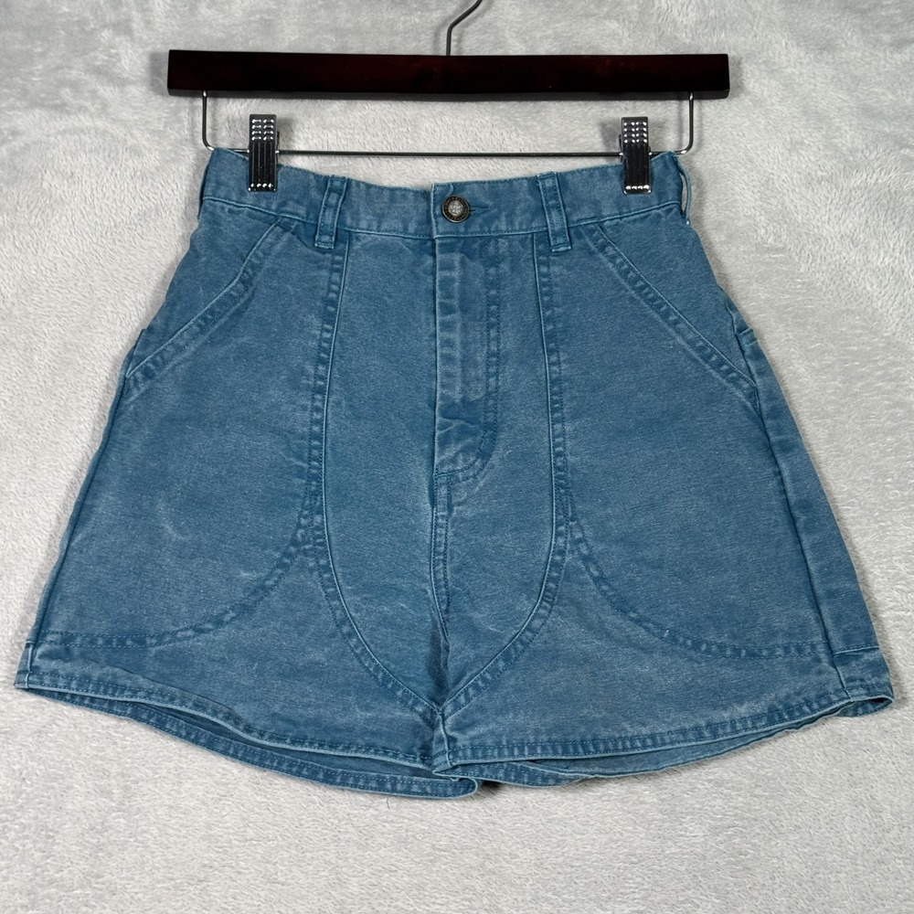 Patagonia High-Waist Denim-Look Blue Shorts